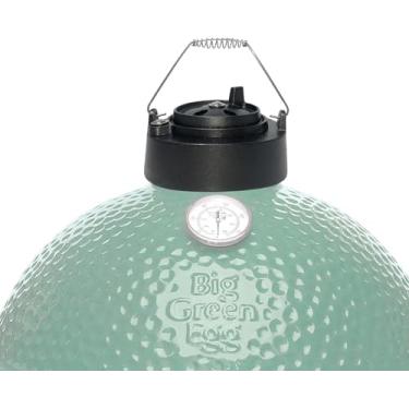 Imagem de Quantfire Tampa De Ferro Fundido Para Big Green Egg, Metal Com Dupla Função, Chaminé Daisy Wheel, Acessórios Substituição Pequenos/Minimax