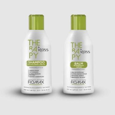 Imagem de Vloss Therapy Kit Fiomax Shampoo+Balm 2x300ml