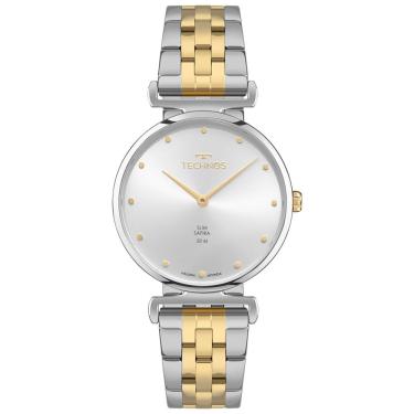 Imagem de Relógio Technos Feminino Slim Bicolor - Vj20ae-1k Vj20ae-1k