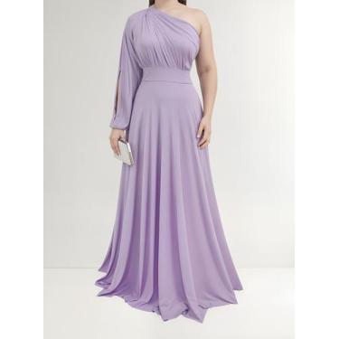 Imagem de Vestido Luxo Para Casamento Formatura, Festa, Batizado - Casual Dress,