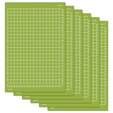 Imagem de ReArt Tapetes de corte de aderência padrão para Cricut Joy Xtra 6 pacotes - 30 x 21 cm Tapete de corte de papel artesanal Use com papel de impressora, velino, cartolina leve e muito mais, costura e