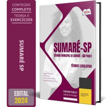 Imagem de Apostila Câmara De Sumaré Sp 2024 - Técnico Legislativo - Apostilas Op