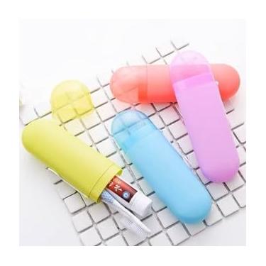 Imagem de Necessaire Porta Escova, Talheres e Canetas Compacta e Leve Linha Premium M5 Armarinhos (Rosa)