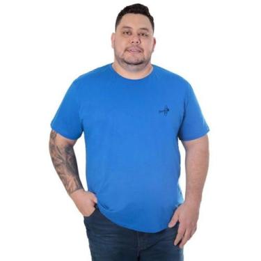 Imagem de Camiseta PLUS SIZE - JustFly, Azul royal, G4