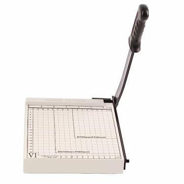 Imagem de Marhynchus Cortador de Papel Manual Precisa Corte Limpo A5 Trimmer Com Vida útil Longa para Escritório, Máquina de Corte de Papel Resistente (Aço)