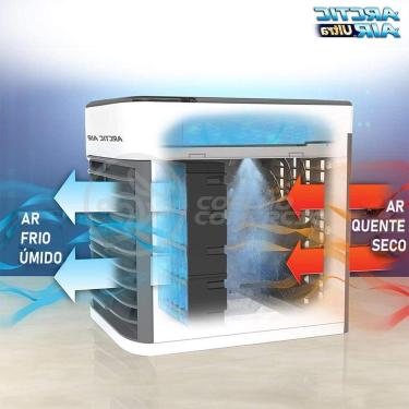 Imagem de Mini Ar Condicionado Umidificador Portátil Air Cooler 3 Vel