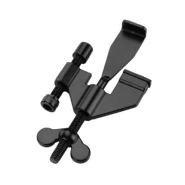 Imagem de Generic Trava de porta portátil, dispositivo de segurança, para segurança residencial em dormitórios universitários, Preto