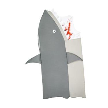 Imagem de UGPLM Fantasia de tubarão, fantasia de animal, cosplay para festa, fantasia, performance de palco, Crianças