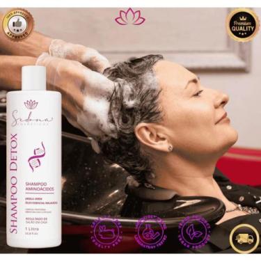 Imagem de Shampoo Detox Anti-Resíduos 1litro Antioxidante Purificante profission