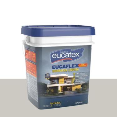 Imagem de Tinta eucaflex borracha liquida impermeabilizante chromium balde 20kg 