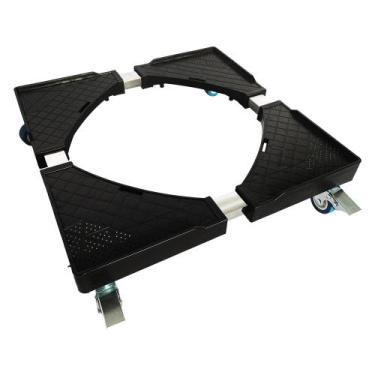 Imagem de Suporte Giratório Preto para Eletrodomésticos Kazalinda