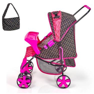 Imagem de Carrinho para Bonecas Milano Alive Luxo Carrinho De Boneca Para Bebê R