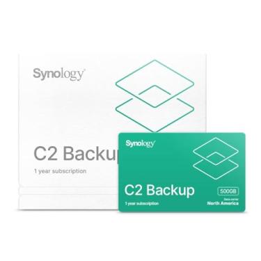 Imagem de Synology Licença de backup na nuvem C2: 500 GB 1 ano