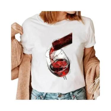 Imagem de Camiseta Feminina Manga Curta - Estampa Vintage Anos 90, BR-G4, Mgq 27