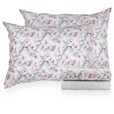 Imagem de Jogo de Cama Casal 180 Fios Kacyumara 04 Peças New Innovi - Ciesta New Innovi