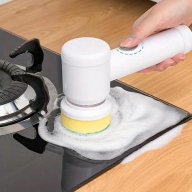 Imagem de Escova Mágica De Limpeza Multifuncional Elétrica Sem Fio 5 Em 1 Ferramentas Limpas