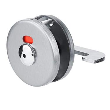 Imagem de TOPINCN 1 Set Bolts Latch, Indicator Privacy Deadbolt Lock, Trava da Porta de Aço Inoxidável, Cadeado Vago de Banheiro Ocupado Com Indicador de Ocupação para o Banheiro Público da WC