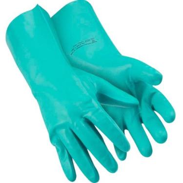 Imagem de Luva Proteção Nitrílica Longa Super Safety EPI CA 40506, Verde, T10