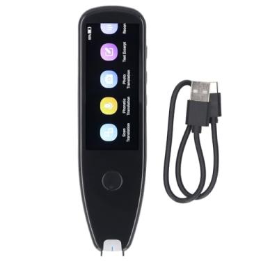 Imagem de Tradutor caneta 112 Idiomas 4 polegas HD Creca de toque WiFi Hotspot Dispositivo de tradução offline para viajantes para viajantes Profissionais de negócios preto