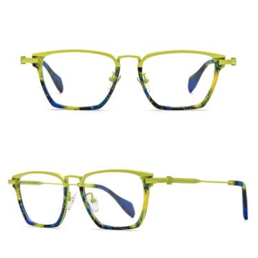 Imagem de VFDHN Armação de óculos de acetato de titânio para homens e mulheres (1)