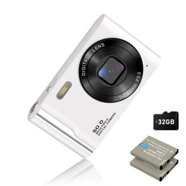 Imagem de Câmera digital EJXHKNF 4K 50MP Vlogging Anti-Shake com zoom 16X