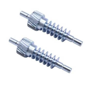 Imagem de 2 PÇS/CONJUNTO SHLPDFM Prata Aço Inoxidável Assento Apoio Coxa Atuador Reparação Metal Gear Kit 52107068045 52107120189 Serve para BMW 5 7 Series X5 X6