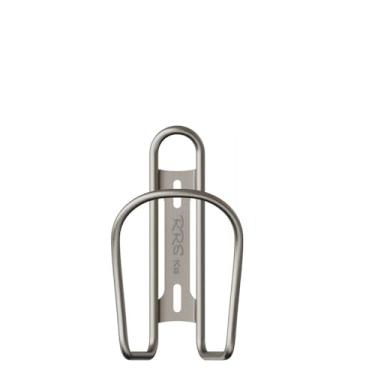 Imagem de RRSkit Gaiola de garrafa de água de liga de titânio suporte antiferrugem rack de chaleira de bicicleta leve suporte de garrafa de ciclismo acessório de bicicleta