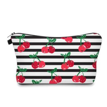 Imagem de Bolsa de maquiagem Aiphamy Cute Travel Cosmetics Bolsa para mulheres
