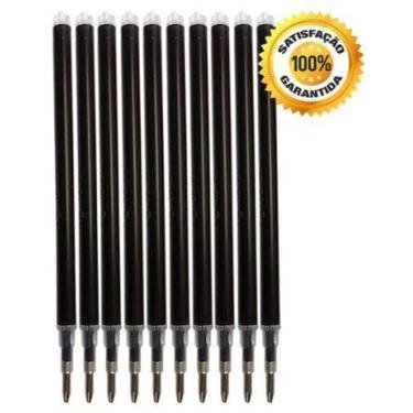 Imagem de Kit 20 Refil Caneta Mágica Fantasminha Tecido Apaga Preta - BERTO IMPO