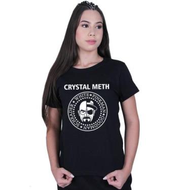 Imagem de Camiseta Baby Look Feminina Algodão Série Breaking Bad Heisenberg - La