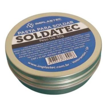 Imagem de Fluxo De Solda Em Pasta Soldatec Bga Implastec 50g Amarela - NoBrand