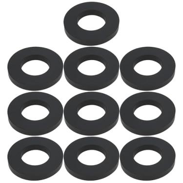 Imagem de Briny River 10 arruelas de borracha 19 x 37 x 5 mm para alça de torno compatível com Wilton #500 C2 aderência de torno de bancada
