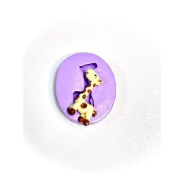 Imagem de F1036 molde de silicone girafa confeitaria biscuit - confeitaria dos m