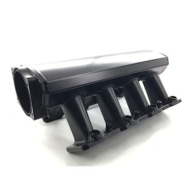 Imagem de LS3 L92 102 mm Fab coletor de admissão com provisão de sensor MAP + trilhos de combustível (preto)
