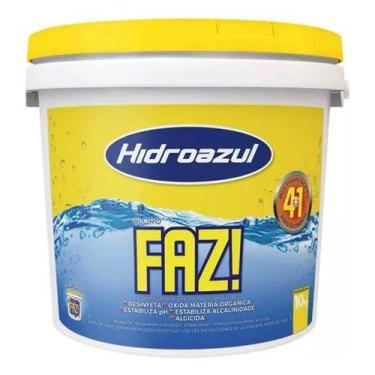 Imagem de Cloro Faz Hidroazul Multiação Balde 10kg