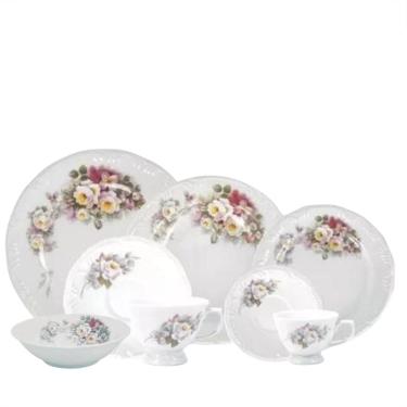 Imagem de Aparelho de Jantar e Chá 48pçs Porcelana Eterna Schmidt