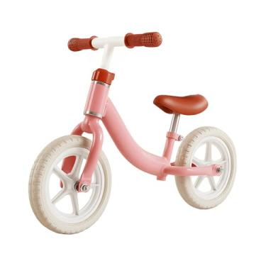 Imagem de Bicicleta de Equilíbrio Wild Infantil Kidino - Sem Pedal, Balance Bike Estável e Segura +12 Meses – Desenvolve Coordenação Motora e Equilíbrio para Crianças (Rosa)