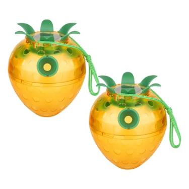 Imagem de IEUDNS 2 Peças de Armadilhas para Vespas Reutilizáveis ​​para áreas Externas com Ferramenta de Captura Movida a Energia Solar