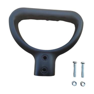 Imagem de Generic Carrinho de vagão com alça de empurrar, alça de caminhão de mão, acessórios práticos portáteis, peças de reposição para carrinho de compras de jardim, Sem Clipe