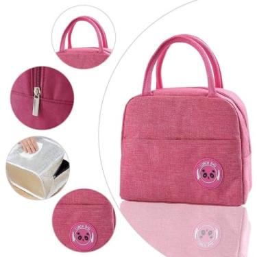 Imagem de Bolsa Térmica Portátil Com Desenho Isolamento Para Alimentos