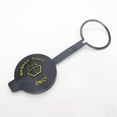 Imagem de DZMZL Tampa do tanque do reservatório de fluido da lavadora de para-brisa F2UZ-17632-A serve para Ford F150 F250 E150 F-350 Mustang Expedition Ranger Aerostar Qtde 1