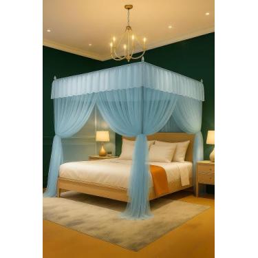 Imagem de Mosqueteiro Palácio Casal/Box/Queen Completo Com Armação Anti Mosquito