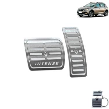 Imagem de Pedaleira Automático Renault Sandero Stepway Intense Prata