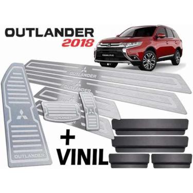 Imagem de Soleira Pedaleira Descanso Outlander 2018/2020 Prata Baixo R