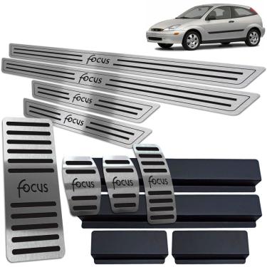 Imagem de Soleira Descanso Pedaleira Ford Focus 2000 A 2008 Preto