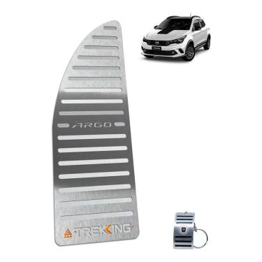 Imagem de Descanso De Pé Em Aço Inox Fiat Argo Trekking Prata