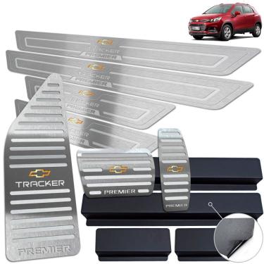 Imagem de Descanso De Pé Soleira Pedaleira Prata Tracker Premier