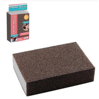 Imagem de Esponja Magica Tira Manchas Riscos Ferrugem Sujeiras Pesada - zein