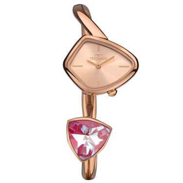 Imagem de Relógio Technos Feminino Crystal Rosé - Vx10ac-1j Relógio Technos Feminino Crystal - Vx10ac-1j
