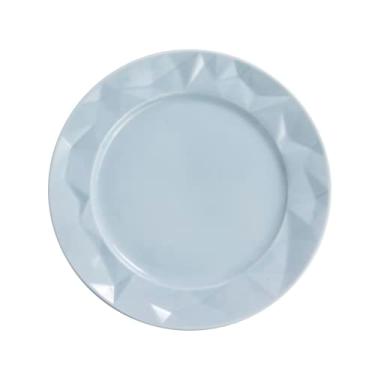 Imagem de Prato raso em porcelana, modelo Edros, Ø 28 cm, Germer, Azul